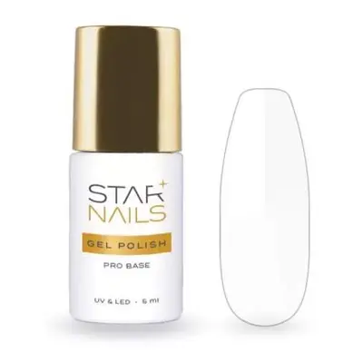 Starnails UV/LED Gel Polish Pro Base, 5ml - Clear - podkladová báze