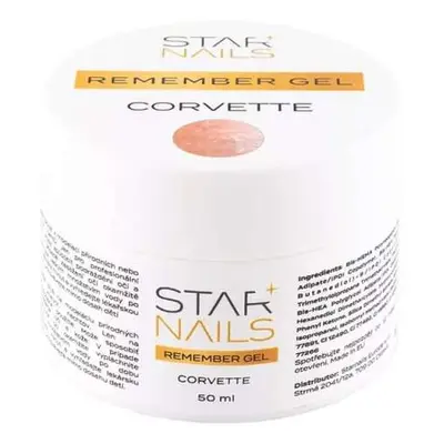 Starnails UV/LED Gel Remember Corvette, 50ml - efektový stavební gel