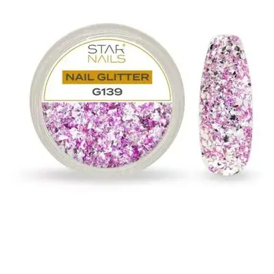 Starnails Nail Art zdobení - glitter - G139