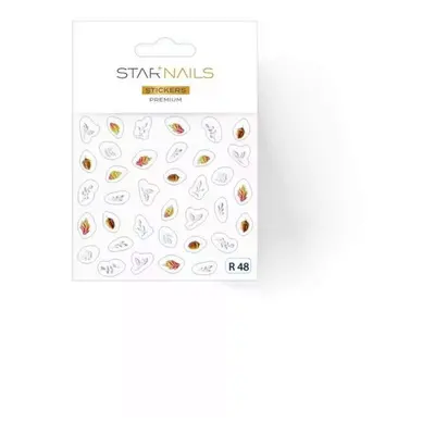 Starnails Nálepky na nehty 3D Premium - samolepky R48