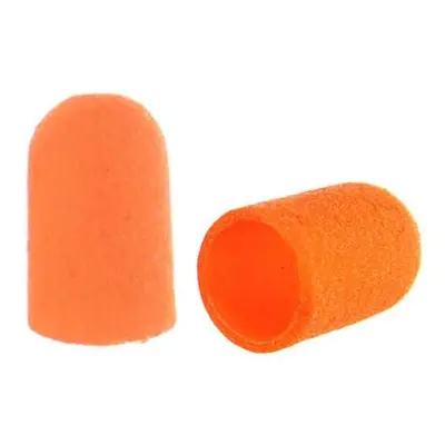 Starnails Brusné kloboučky Orange - 7mm, #240, 10ks