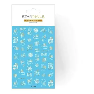 Starnails 2D vodolepky/obtisky PREMIUM - J399