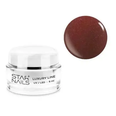 Starnails UV/LED Gel Luxury Line, 5ml, SN 039 - SN 050 - Hot Chocolate - barevný gel