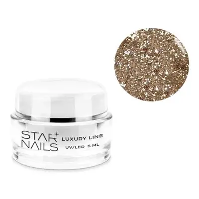 Starnails UV/LED Gel Luxury Line, 5ml, SN 039 - SN 053 - Snowflakes - barevný gel