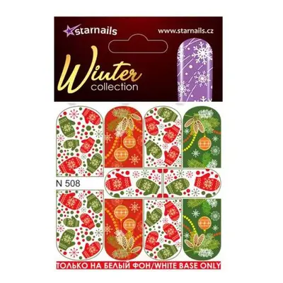 Starnails 2D Vodolepky/obtisky PREMIUM - N508