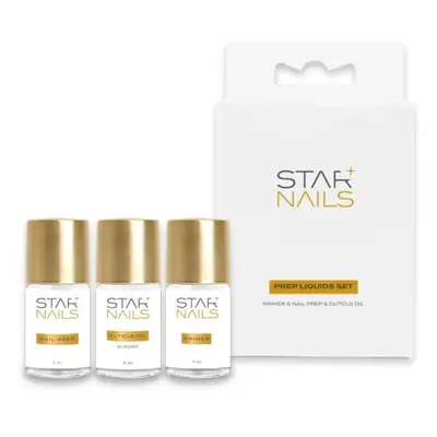 Starnails Sada STARNAILS Prep Liquids Set - sada přípravných tekutin