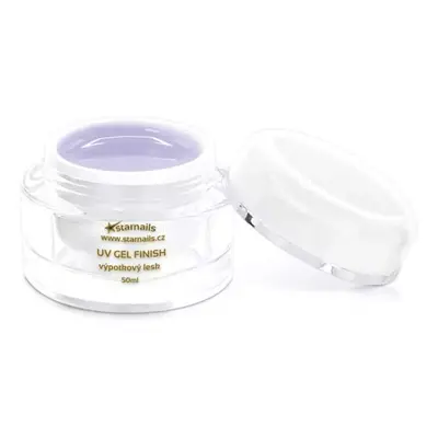 Starnails UV/LED Gel Finish, 50ml – lesklý závěrečný gel