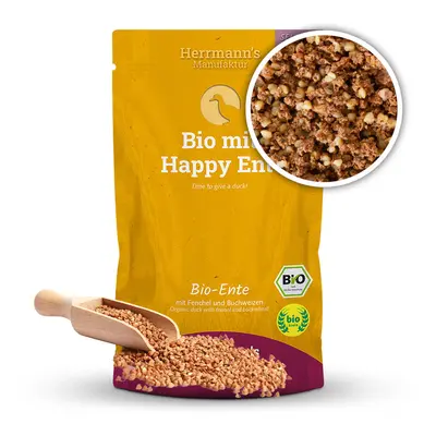 Herrmann's Kapsička pro psy - Kachní maso s fenyklem a pohankou (Bio) - 150 g Váha: 150 g