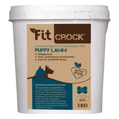 cdVet Fit-Crock pro štěňata Jehněčí - granule lisované za studena Balení: 3 kg - MINI