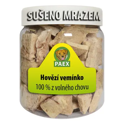 Paex Hovězí vemínko, mrazem sušené 70 g Váha: 70 g