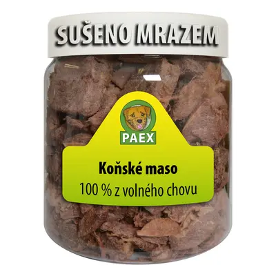 Paex Koňské maso, mrazem sušené 80 g Váha: 80 g