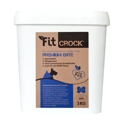 cdVet Fit-Crock Premium Kachní - granule lisované za studena Balení: 3 kg - MIDI