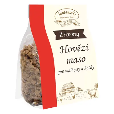 Santaniello Sušenky z hovězího masa 130 g - malé Váha: 130 g