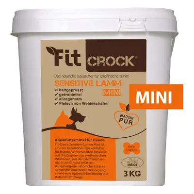 cdVet Fit-Crock Sensitive Jehněčí - granule lisované za studena Balení: 3 kg - MINI