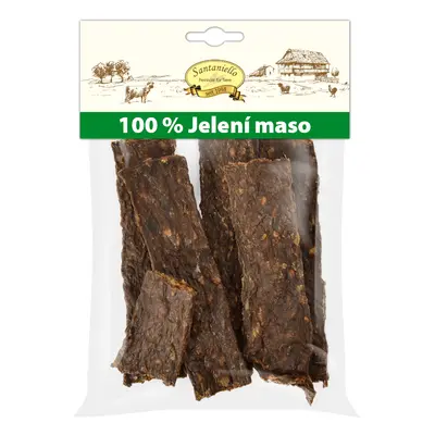 Santaniello Plátky z jeleního masa pro psy 100 g Váha: 100 g