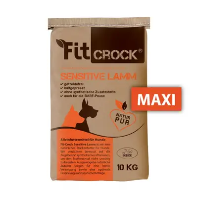 cdVet Fit-Crock Sensitive Jehněčí - granule lisované za studena Balení: 10 kg - MAXI