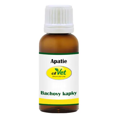 Bio Bachovy kapky pro psy a kočky Apatie - cdVet Objem: 20 ml