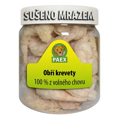 Paex Obří krevety, mrazem sušené 50 g Váha: 50 g