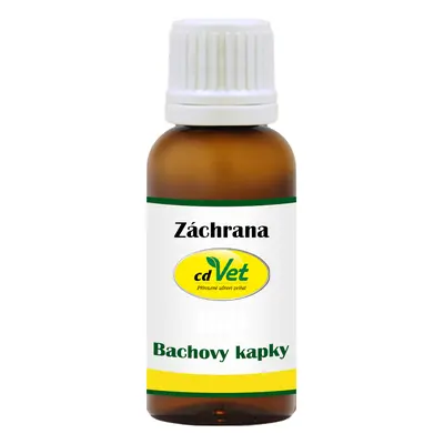 Bio Bachovy kapky pro psy a kočky Záchrana - cdVet Objem: 20 ml