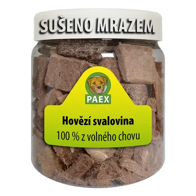 Paex Hovězí svalovina, mrazem sušená 70 g Váha: 70 g