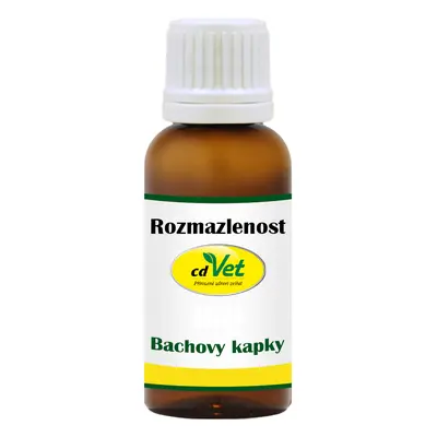 Bio Bachovy kapky pro psy a kočky Rozmazlenost - cdVet Objem: 20 ml