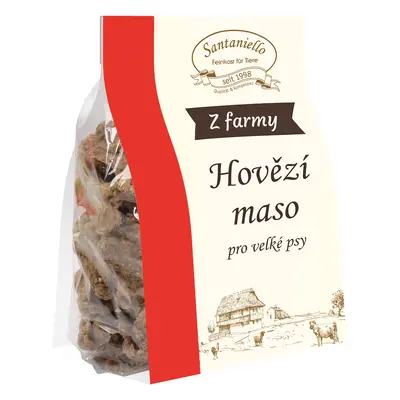 Santaniello Sušenky z hovězího masa 130 g - velké Váha: 130 g