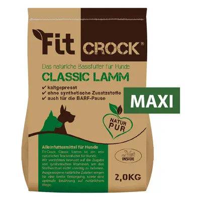 cdVet Fit-Crock Classic Jehněčí - granule lisované za studena Balení: 2 kg - MAXI