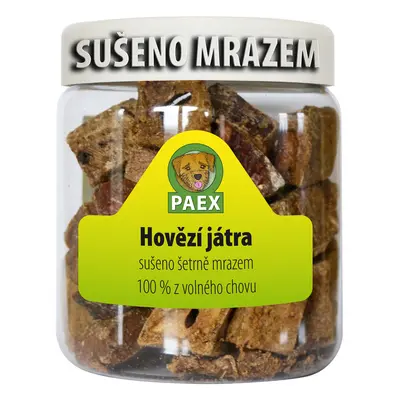 Paex Hovězí játra, mrazem sušená 90 g Váha: 90 g