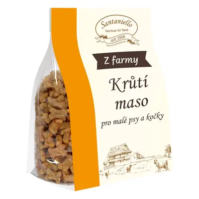 Santaniello Sušenky z krůtího masa 130 g - malé Váha: 130 g