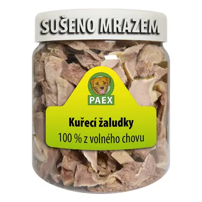 Paex Kuřecí žaludky, mrazem sušené 60 g Váha: 60 g