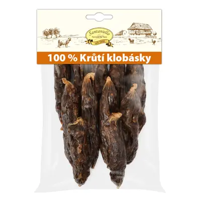 Santaniello Krůtí klobásky pro psy 100 g Váha: 100 g