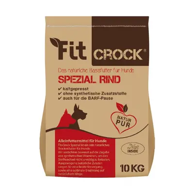 cdVet Fit-Crock Special Hovězí - granule lisované za studena Balení: 10 kg - MIDI