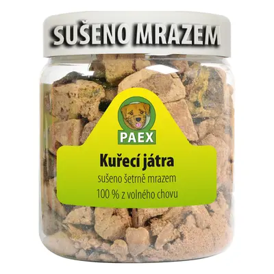 Paex Kuřecí játra, mrazem sušená 70 g Váha: 70 g