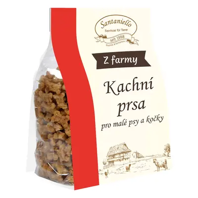 Santaniello Sušenky z kachních prsou 130 g - malé Váha: 130 g