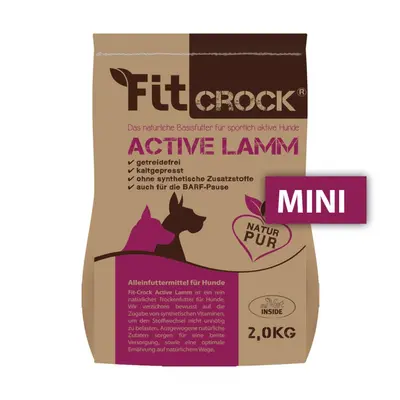 cdVet Fit-Crock Active Jehněčí - granule lisované za studena Balení: 10 kg - MINI