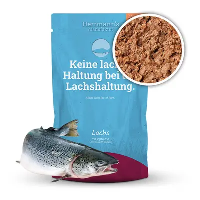 Herrmann's Kapsička pro psy - Losos s Bio meruňkou - 150 g Váha: 150 g