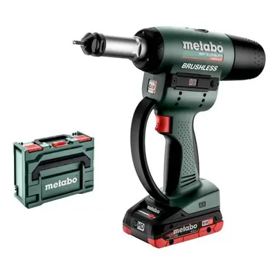 Metabo Nářadí - 18V AKU nýtovací pistole, 2x aku 4,0 Ah LiHD, nabíječka 601788800