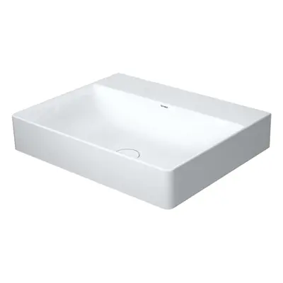 Duravit DuraSquare - Umyvadlo 60x47 cm, DuraCeram, alpská bílá 2353600070