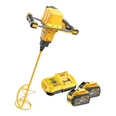 DeWALT Nářadí - 54V AKU stavební míchadlo, 2x aku 9,0 Ah XR, nabíječka DCD240X2