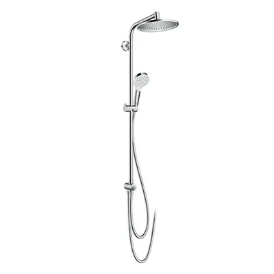 Hansgrohe Crometta - Sprchový set 240 Showerpipe pro renovace, 1proud, EcoSmart, chrom 27270000