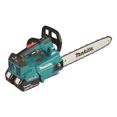 Makita Zahradní technika - 18V AKU řetězová pila 35 cm, 2x aku 5,0 Ah LXT, nabíječka DUC356PT2B