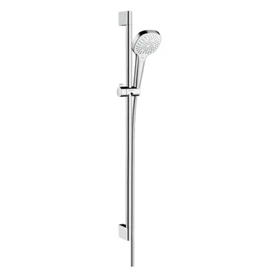 Hansgrohe Croma Select E - Sprchová souprava Multi EcoSmart 9l/min 0,90m, bílá/chrom 26591400