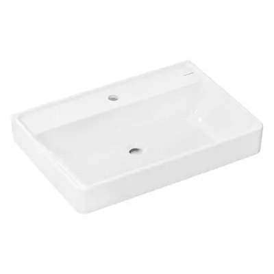 Hansgrohe Xanuia Q - Umyvadlo 70x48 cm, bez přepadu, otvor pro baterii, SmartClean, bílá 6113445