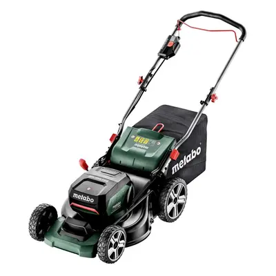 Metabo Zahradní technika - 36V AKU sekačka na trávu, záběr 46 cm, 2x aku 5,2 Ah Li-Power, nabíje