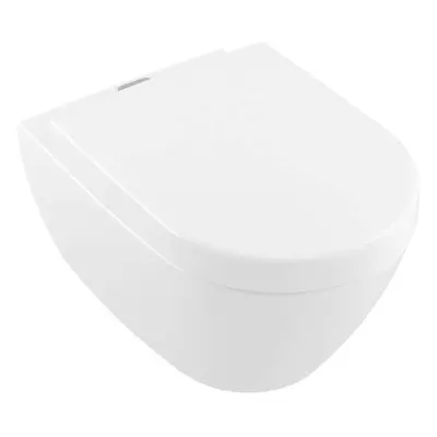 Villeroy & Boch Subway 2.0 - Závěsné WC s hlubokým splachováním, AntiBac, s CeramicPlus, alpská 