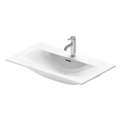 Duravit Viu - Umyvadlo 83x49 cm, s přepadem, s otvorem pro baterii, bílá 2344830000