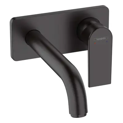 Hansgrohe Vernis Shape - Umyvadlová baterie pod omítku, EcoSmart, matná černá 71578670