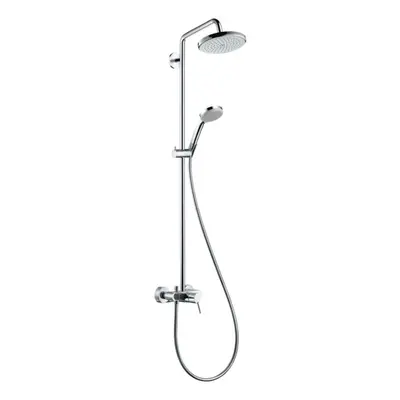 Hansgrohe Croma 220 - Sprchový set Showerpipe 220 s baterií, 1 proud, chrom 27222000