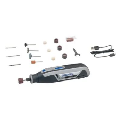 DREMEL Nářadí - 3,6V AKU multifunkční nástroj, s příslušenstvím a USB kabelem F0137760JA