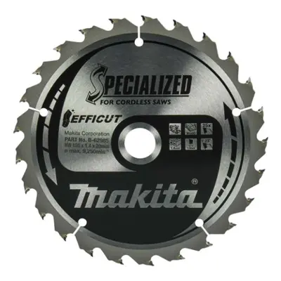 Makita Příslušenství - Pilový kotouč na dřevo 165x20 mm, 25 zubů B-62985